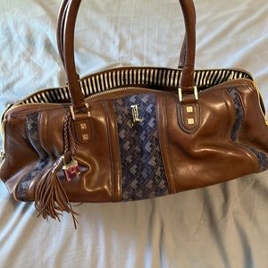 LAMB Leather Satchel